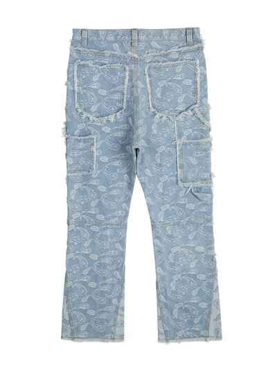 Men's Contrast Washed Bootcut Jeans - Damned Threads
